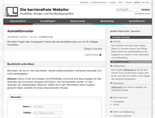 Tablet Screenshot of kontakt.die-barrierefreie-website.de